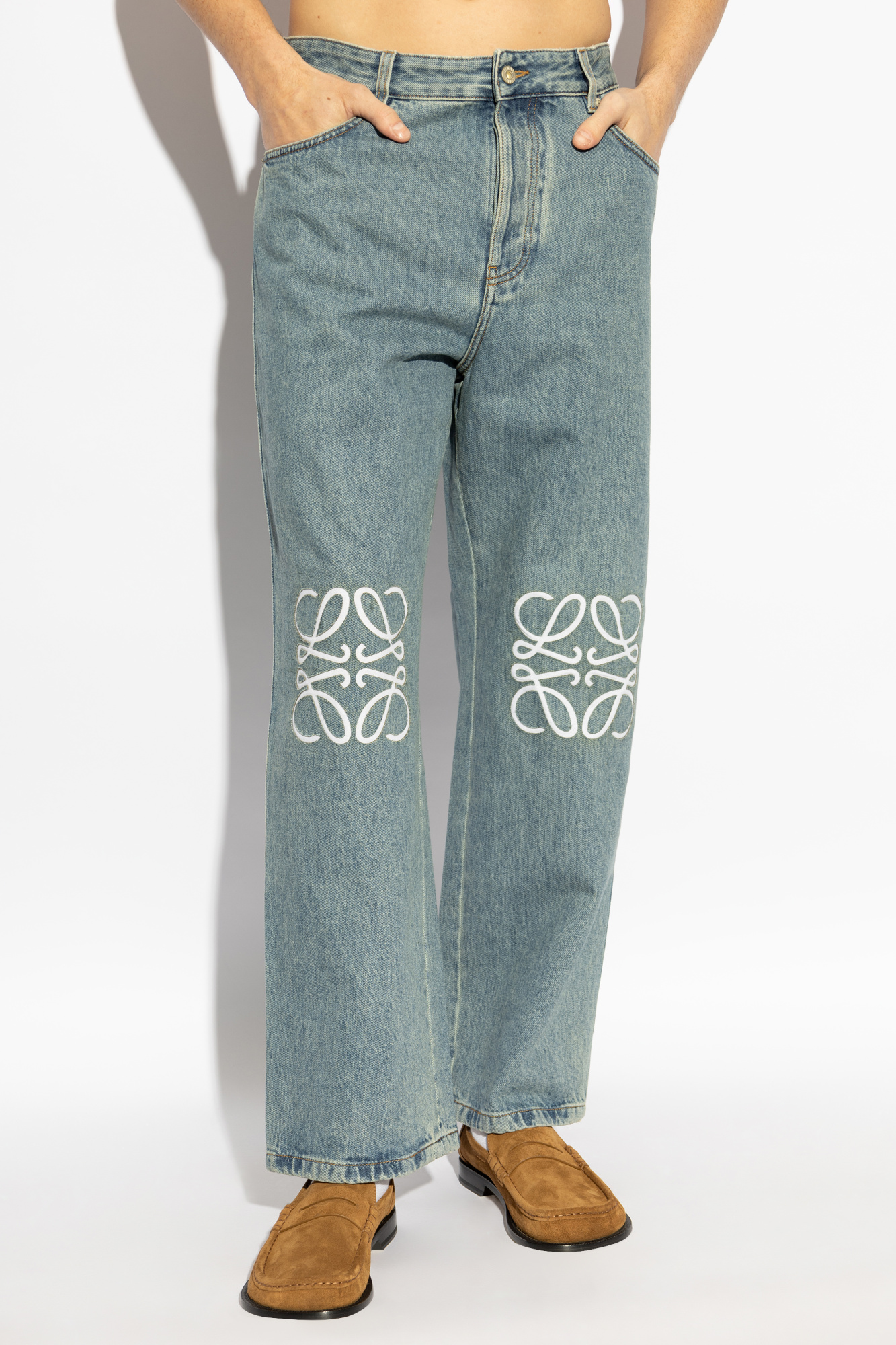 Blue Jeans with logo Loewe - Vitkac France Blue Jeans with logo Loewe - Vitkac France